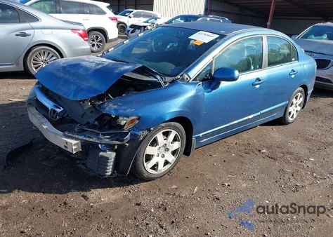 2009 Honda Civic Lx из США, поврежденный, VIN 19XFA165X9E028862